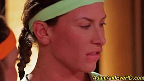 Pretty Lesbian Babes Tasting Sweet Pussy, Fingering Deep In High-Definition Erotic Play!