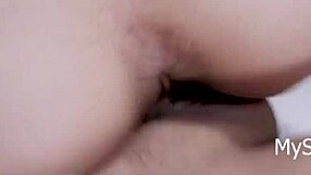 Daddy fucks young slut hard in taboo fantasy with blowjob