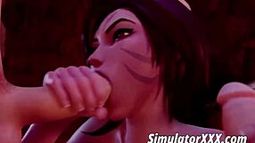 Animestyle sex simulator censored compilation of 3D game play