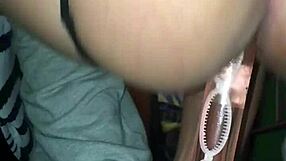 Intense anal sex with dildo leads to hardcore creampie