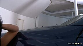 Hottie Forces Guy to Cum Hard on Her Back