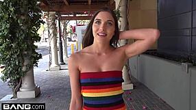 Jessa Blue Kneels For Intense Blowjob And Doggystyle In Public Stairwell Group