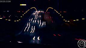 German beauty Ashley Dark enjoys double penetration. Anal and blowjob lead to facial.