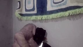 ebony mature amateur rides monster cock fast and hard!