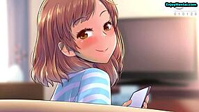 इस एनीमे सीन में अपनी बारी का इंतजार कर रहा हूँ