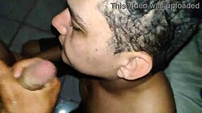 Sharing a spoon with a lover while being entwined in gay pleasure