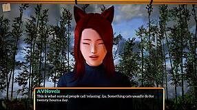 Redhead Big Tits Star in My New Family Anime 370