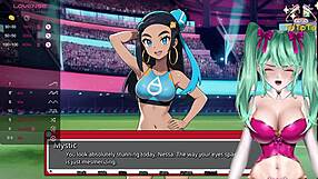Mystic Vtuber Engages in Lewd Master's Pokemon Hentai Game Stream with Detailed Scenes.