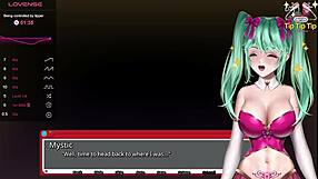 Mystic Vtuber Engages in Lewd Master's Pokemon Hentai Game Stream with Detailed Scenes.