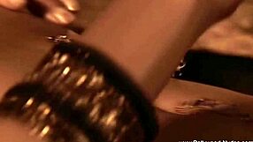 she gracefully dances nude, teasing her asian body