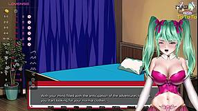 Mystic Vtuber Engages in Lewd Master's Pokemon Hentai Game Stream with Detailed Scenes.