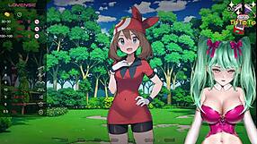 MagicalMysticVa’s interactively making a playthrough of Lewd Masters Pokémon Hentai game