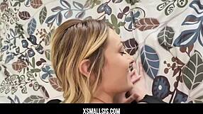 Xsmall 18+sis - how I got hooked on my stepsister Charlotte Sins with sneaky blowjobs