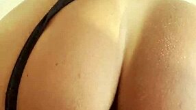 fitness ass sunbathing in thong gets fucked hard by cock in amateurs pov