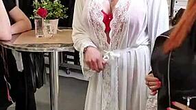 Bettie Ballhaus's Natural Big Tits Are Perfectly Framed by Her Tight Leather Pants