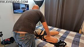 candy cruise got tied up tight and abused in a wild pov scene that went too far