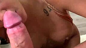 Venezuelan Goddess Sucks Big Cock Wetly