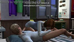 study time with cute teen 18+ and small tits