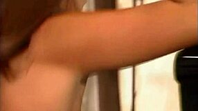 Asian beauty, Tera Patrick wakes up her husband early in the morning and sucks his dick before riding a swing and fucking him