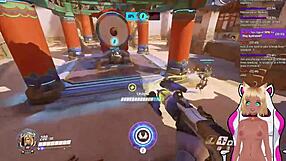 Vtuber plays Overwatch and gets spanked in part 2.