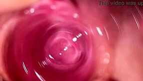 camera inside my horny creamy pussy, wow!