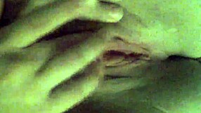 girlfriend fingering her wet shaved pussy to orgasm