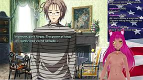 Vtuber Lewdneko Plays Girlfriend President Game