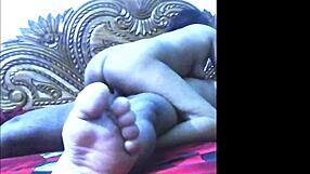 Hot desi bhabhi gets hard fucked by Debar in bedroom