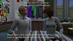 study time with cute teen 18+ and small tits