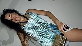 up dress no panties riding dildo