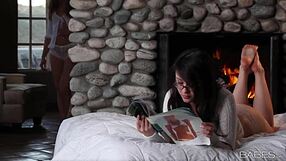 lena nicole whispers softly while masturbating