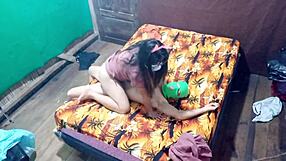 Best Friend's Betrayal Sparks Intense Doggy Style Night. Ebony Milf Assfucks Big Cock.