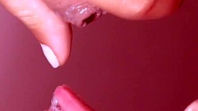 Little slut sucks cock and cums in mouth