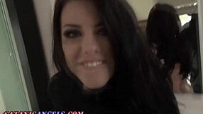 Gothic Teen Deep Throats in Wild POV Session