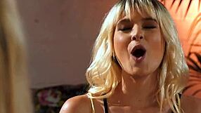 Lesbian Babe Toying Her Stepsis Pussy with Intense Licks and Kisses