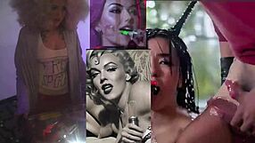 Wow, check out manic Sabrina in wild pinball fetish action! It's totally bizarre!