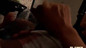 Ed Junior's wild swinger night with a gringa, full of blowjobs and cumshots