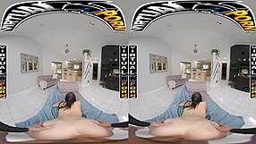 Detailed doggy style scenes in VR with Reyna Delacruz and Bailey Base