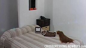 Crossdressing In Stockings And Panties Like A Sissy Slut