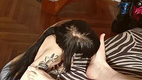 Beth Kinky Licks Daddy's Dirty Sweaty Feet In Taboo Domination Fetish