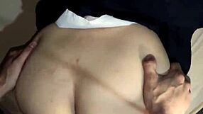 Latina Teen Bent Over for Anal Doggystyle, Tight Creampie with Big Cock?