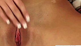 Brookeskye’s explicit-self solo sex with natural tits and a good ending
