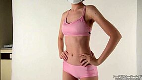 Asian Japanese Navel Bellybutton Fetish Play