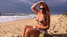 Kellenzinha dominates the scene with her big ass in wild amateur assfucking action.