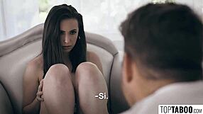 In this taboo lesbian story, step brother sacrifices himself for one night with Casey Calvert. They explore forbidden desires together.