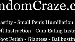 You are nothing but a pathetic little 18+ bitch, you worthless slave under my femdom domination