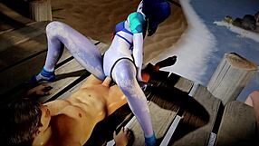 Widowmaker Sex On The Beach Overwatch Porn Parody