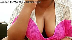 Girl with big tits and boobs