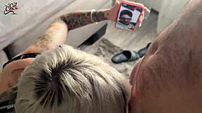 i chat with cat coxx on a video call