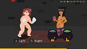 Dungeon of Desire Hentai Witch Squirts Hard During Rough Pixel Sex